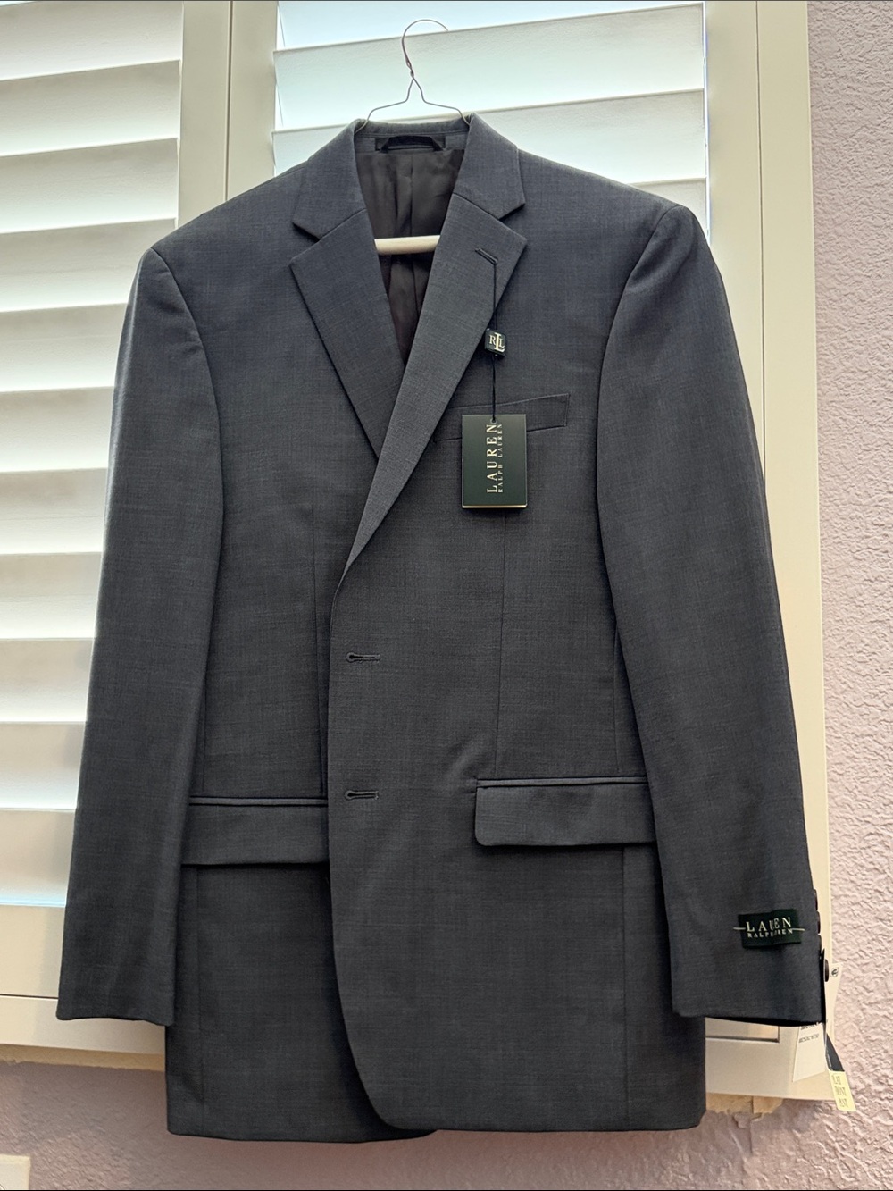 Lauren Ralph Lauren Men's Charcoal grey Blazer